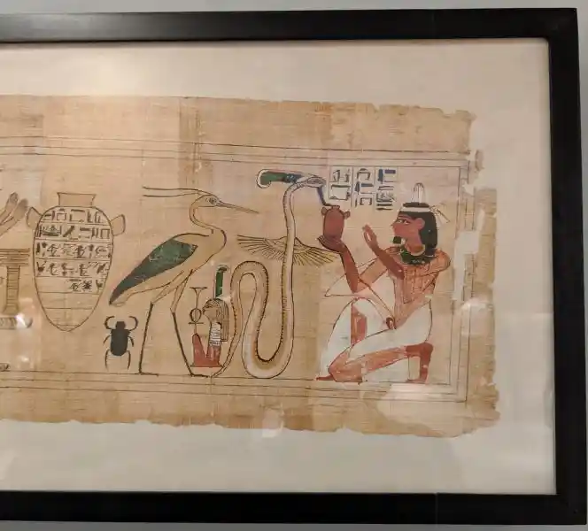 Guide to afterlife for Amunem-wija, chief of the domain, hieroglyphic